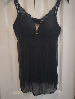Jessica Simpson Black Lace Bralette